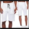 Mens shorts sommar tech fleece baggy svett strandbyxor män casual dagliga kort kläder bopsv ql9v0