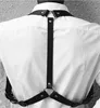 Belts Punk Gothic Harness Mature Men Women Leather Shoulder Belt Sexy Exotic Tops Suspender Body Chest Waist Straps Rave