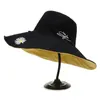 2020 Beschermingsemmer hoed Panama Flat Hat Cap Top Zon voor moeder en kindersummer Hip Hop Cap Bob Fisherman Chapeau Femme1