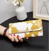 3pcs Wallets Women PU Cow Prints Flap Cover Hasp Business Credit Card Holder Mix Color