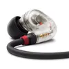 IE 40 Pro in-ear monitoring oortelefoon bedrade oortelefoon headsets handsfree hoofdtelefoon met retail pakket zwart / helder wit 2 kleuren