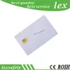 100 st parti vit kontakt smart ic blank fm4442 chip pvc card med 4442 chip 4442 kort för skrivare1879298