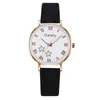 腕時計2022モードFrauen Uhren einfache vintage Uhr Lederband Casual Sport Handgelenk Kleid Armbanduhren