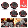 4PCS Non-slip Silicone Analog Joystick Thumb Stick Grip Caps Cases for PS3 PS4 PS5 360 One Controller Thumbstick