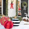 Party Favor 1 Piece 60 Cm Christmas Ball Tree Decoration Outdoor Inflatable Toy Home Its Gift321g