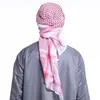 Muslim Arabian Headscarf Multifunction Keffiyeh Shemagh Scarf Military Tactical Turban Praying Hat Plaid 140*140cm Cycling Caps & Masks