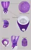 Taibo Beauty Facial Nano Steamer Face Skin Care Home Use Sauna Spa Three Colors Pink Purple Blue6165579