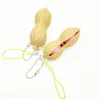 Fidget Speelgoed Edamame Pop It Squishy Squeeze Peanut Pea Grondnoot Aardmut Popper Bean Extrusion Sleutelhanger Stress Relief Ketting Sleutel Hanger Speelgoed Kinderen Kinderen Gift