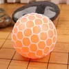 6 cm Kleurrijke Mesh Squishy Grape Anti Stress Ballen Squeeze Toys Decompressies Angst Venting Gift voor Kids FA20