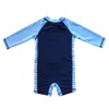 Costumes une pièce Wishere bébé maillots de bain à manches longues garçon vêtements de plage enfant en bas âge maillot de bain bébé maillot de bain enfants Sunsuit