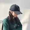 2021 INS letter cap Cappellini da baseball softtop per celebrità web giapponesi versione coreana estiva da donna del cappello casual da terra protetto dal sole