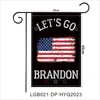 Gitelim Brandon Ev Bahçe Bayrakları Amerikan FJB Biden Bayrağı 30 * 45 cm Dekoratif Afiş Festivali Parti Malzemeleri 5 26WF H1