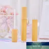 10Pcs 5ml Empty Lip Gloss Bottle,Blue/yellow Frosted Cap DIY Plastic Lipgloss Tube,Beauty Cosmetic Packing Container LZ0189