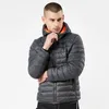 Nuovo inverno 2019 ultraleggero da uomo in cotone piumini cappotti leggeri cappotti classici casual per uomo taglie forti S-XXXL V191031