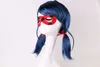 Леди Божьи коровки косплей Blue Wig Black Cat01234567891048235511