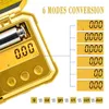 Mini Küçük Gram Ölçekli 200g / 0.01g, Steampunk 24 K Altın Ölçek, LCD ile Dijital Cep Ölçeği, Takı için TARE, Otlar, İlaçlar 210927