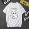 Unisex Rurouni Kenshin T-shirt O-Collo Moda Hip Hop Stampa Moda Anime Panno Y0809