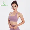 Frauen Sport Yoga BH Hohe Festigkeit Stoßfest Laufende Fitness Unterwäsche Sexy Push Up Turnhalle Training Workout Einstellbare Schnalle Kleidung