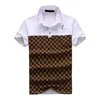 designer Stripe Polo Shirt T Shirts Snake Polos Liter Floral Mens High Street Fashion Horse Polo Luksusowa koszulka