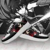 DIY 애니메이션 신발 Akame Ga 사용자 정의 스니커즈를 죽이는 캐주얼 러닝 스포츠 경량 테니스를 걷는