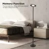 Minleaf ML-PL1 Super Bright Floor Lamp Tall Standing Modern Pole Light for Living Rooms & Offices Dimmable Uplight Reading Books in Your Bedroom