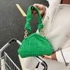 Fashion Towel Embossed Women Shoulder Bags Designer Clip Hobos Lady Handbags Luxury Soft Plush Crossbody Bag Small Purse 2022