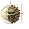 Oggetti decorativi Figurine Portico Decorazioni da parete Luna e sole Placca da appendere Arte celeste Interni Esterni Accessori per la decorazione della casa Decorac