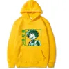 2021 Hot Anime Hoodie My Hero Academia Long Sleeve Loose Uniex Cloth Y0816