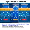 3 Cryo Heads Cryolipolysize Fat замороженные машины Вакуумная терапия Тела для тела Липо лазерные диоды потери веса многофункциональное оборудование