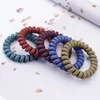 fashion matte phone Line Hair Ring Ladies large bracelet Rubber Bands Stretch traceless cord hair jewelry