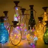 2 M Bottle Cork Copper Wire Fairy String Light 20 LED Solar Powered Garland Christmas Decoratieve lamp - Pure White