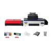 A3 DTF 프린터 R1390 + PET 필름 오븐 전송 인쇄 패키지 T 셔츠 프린터 용 직접 키트 재고 있음