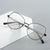 Vintage Eyeglasses Cat Eye Anti-Blue Light Metal Okulary Okulary Ramki Okulary Kobiet Optyczna Moda Presbyopia Szklane okulary szklane