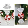 Large Christmas Decorations Red And White Candy Lollipop Small Stick Combination Decoration Home Decoration Party Decoration H1112