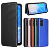 Carbon Fiber Cases For OUKITEL C31 C17 C18 C21 C23 Pro C19 C22 WP5 WP15 Case Magnetic Book Stand Flip Card Wallet Leather Cover