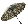 Rainbow Paraplu Compact grote winddicht 24k niet-automatische hoge kwaliteit rechte handvat parasols voor vrouwen mannen kinderen