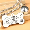 tags de cachorro de metal personalizado