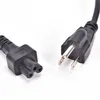 12m 3 pinos ue eua au reino unido plug computador pc cabo de alimentação ac cabo adaptador 3 pinos rede para impressora netbook laptops jogadores jogos câmeras9405527