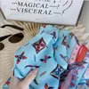 2021 Berömd designer MS Xin Design Gift 9 Högkvalitativ 100% Silk Scarf Storlek 90x90cm Gratis Leverans Buu4