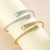 Earrings & Necklace Korean Fashion Ins Wind Women Open Bangle Ring Jewelry Set Inlay Zircon All-match Temperament Girls Bracelet Accessories