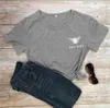 Elimiiya Kadın T Gömlek Arı Nazik Baskı Boy Gevşek Tshirt Yüksek Pamuk Grafik Tişörtleri Tees Kadın T-Shirt Kadınlar 210330 Tops