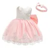 Girl's Dresses 0-2 Years Baby Girls Costume Dress Born Clothes Princess For First 1st Year Birthday Christmas Infant Party