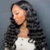 Malaysian Lace Frontal Closure Loose Wave Human Hair Ear to Ear 13x4 Lace Frontal Natural Color