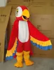 Halloween LOVELY Parrot Mascot Costume High Quality Cartoon Anime theme character Christmas Carnival Fancy Costumes