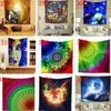 150*130 cm Polyester Bohemian Tapestry Mandala Beach Handdukar Hippie Throw Yoga Mat Handduk Indian Polyesters Wall Hanging Decor 44 Designs