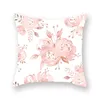 Wish the hot rose gold pink peach sheepskin paper pillow case sofa cushion household goods trade explosion