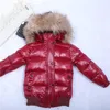 Piumino per bambini Giacca invernale per ragazzi con cappuccio Collo in pelliccia Parka per bambini per bambina 2 4 6 8 10 12 14 Capispalla per bambini