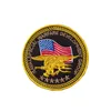 USA Flag Marine Armband USMarines Broderi Fabric Badge Hook and Loop Fastener Patch Army Seal Rescue Medicinsk taktisk militär klistermärke för kläder