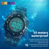 SKMEI Outdoor Sport Uhr Top Luxus Marke Mode Multifunktions 5Bar Wasserdichte Uhr Mann Digitale Uhren reloj hombre 1423 X0524