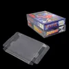 Универсальный пластиковый Pet Clear Case Case Protector Protector Pet Cover Cover для Snes N64 Games Cartridge Box Высококачественный быстрый корабль